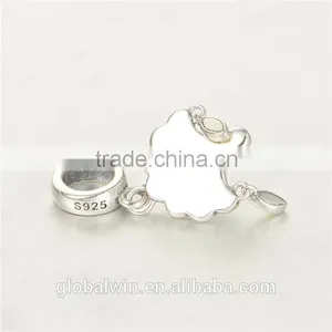Floating Bracelet Charms European Charm Bracelet Necklace 100% Real 925 Sterling Silver S222 Best Gifts For You Or Friends thumbnail-2