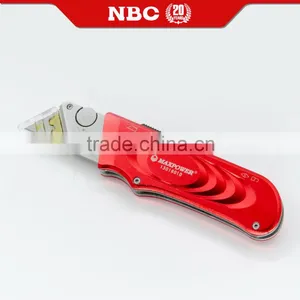 Wholesale Utility Knife With Aluminum Handle OEM Free Sample Cutter thumbnail-1