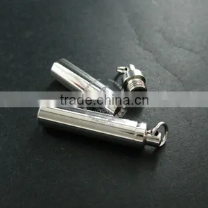 7x36mm 316L Stainless Steel Perfume Tube Box Screw Top Wish Vial Pendant Charm DIY Jewelry Supplies 1820250 thumbnail-1