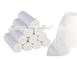 Medical 100% Cotton Absorbent Gauze Roll,white,40s,blue Paper Packing thumbnail-5