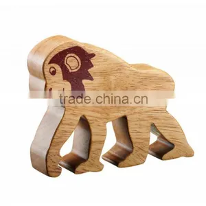 Wooden Animal,Wooden Monkey Modle,wooden Doll thumbnail-1