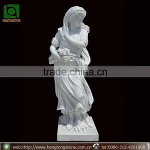 Hand Carved Four Seasons Marble Garden Statues thumbnail-1