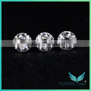 Moissanite 2mm Leather White Color Moissanite Silicon Carbide Moissanite Prezzie thumbnail-1