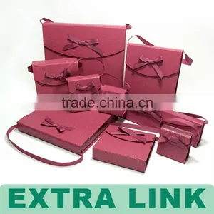 Hot Sale Luxury Handmade Custom Logo Printed Paper Jewelry Box Wholesale thumbnail-3