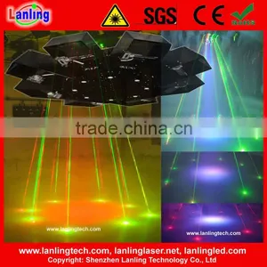 Professional 8 Claw RG Laser Moving Head With LED dj Disco Lighting thumbnail-1
