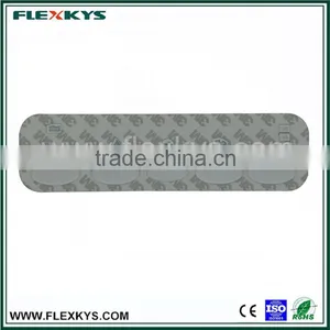 New Design Glossy Membrane Panel Label With Embossed Keys for Household Appliances thumbnail-2