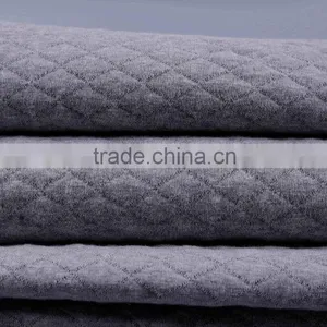 New Products 2016 CVC Viscose Polyester Sandwich Quilt Knit Jacquard Fabric thumbnail-1