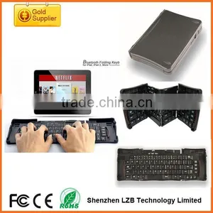 Travel Foldable Keyboard,mini Bluetooth Wireless Folding Keyboard for pc Laptop/tablet pc thumbnail-1