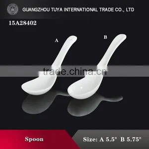 Best Big Porcelain Chinese Soup Spoon thumbnail-1