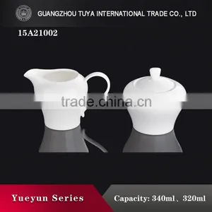 China Super White Home Use Milk Pot , Sugar Jug Crockery thumbnail-1