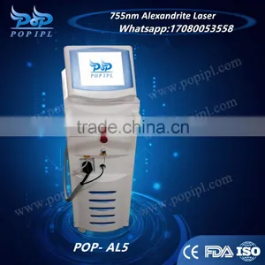 Alexandrite Laser 755nm Hair Removal Equipment POP-A5 Laser Hair Removal Machine Price thumbnail-4