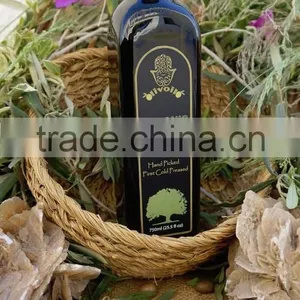 Pure Natural Extra Virgin Olive Oil.Organic Olive Oil With ISO9001 Certification. 750 ml Marasca Bottle thumbnail-2