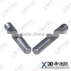 Inconel 718 Incoloy 825 Stainless Steel Stud Bolts With Hex Nut China Manufacturer thumbnail-1