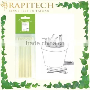 6 Inch Plastic White Gardening Plant Label Seed Marker thumbnail-1