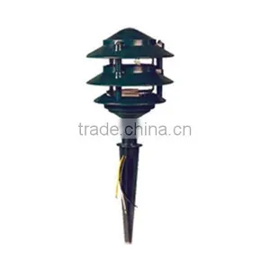 Black Finish Spike Mount Landscape Path Fixture thumbnail-1