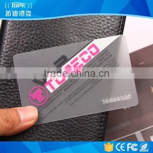 Making Pvc Transparent Card With Magnetic Stripe thumbnail-1