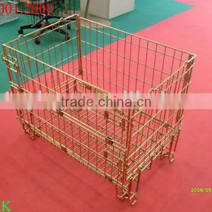 Stackable Eletrol Galvanized Wire Container thumbnail-1