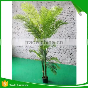 6 Feet 3 Trunk Artificial Cane Palm Silk Tree thumbnail-1