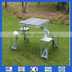 Cheap Hot Sale Square Aluminum Folding Picini Table thumbnail-1