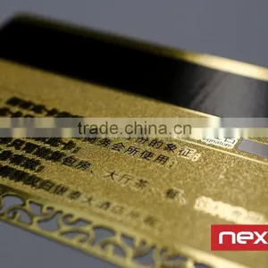 Stainless Steel Card With Magnetic Stripe Metal VIP Member Card thumbnail-4