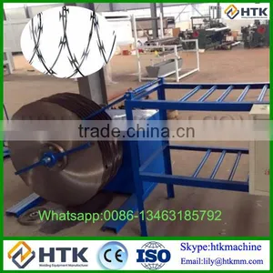 Easy to Operate High Efficient Galvanized Razor Barbed Wire Machine thumbnail-6