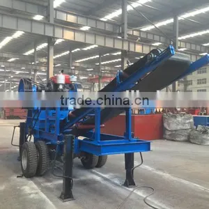 Mobile Crusher Plant for Sale,Stone Mobile Crusher Price,portable Small Stone Crusher thumbnail-4