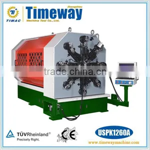 12 Axes Full-automatic Camless CNC Versatile Spring Machine Wirh Wire Rotation thumbnail-1