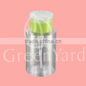 180ml Clear Nail Polish Remover Press Bottle thumbnail-1