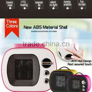 2017 Hot Sale Table 500W Mini Fan Heater thumbnail-3