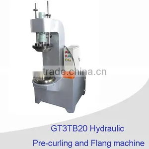Hydraulic Pre-curling And Flanging Machine in Conical Can Line thumbnail-1