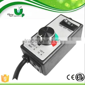 1500w Variable Fan Speed Controller for Hydroponics Inline Duct Exhaust Control thumbnail-3