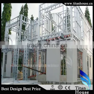 Prefabricated Modern House Design Light Steel Structure House, Light Steel Villa thumbnail-2