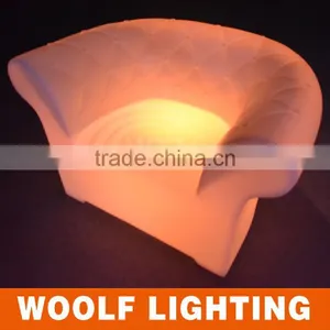 Modern Appearance General Used Light Up LED Furniture Sofa thumbnail-3