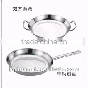 Tri-ply Stainless Steel Fry Pan With Handle thumbnail-1
