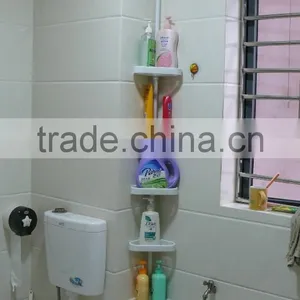 Vivinature Bathroom Revolving Rack Shampoo Storage Rack thumbnail-1