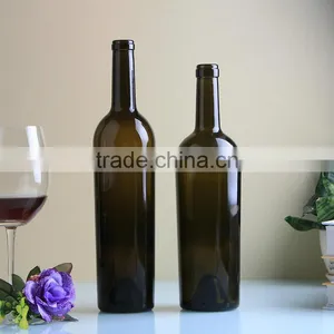 Factory Sale Top Quality Frosted Hot Sale Manufacture Glass Bottles for Wine thumbnail-3