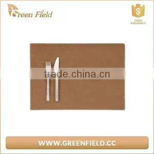 Green Field Washable Kraft Paper Placemat thumbnail-4