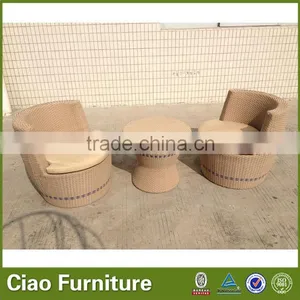 Bottle Shape Wicker Patio Furniture/outdoor Coffee Set/small Table With Chair thumbnail-1