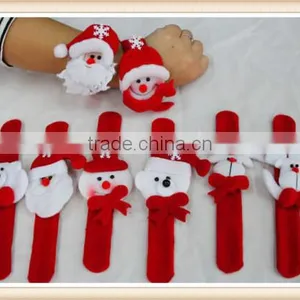 Xmas Gift Red Slap Circle Bangle Bracelet Christmas Ornament Party Decoration thumbnail-4