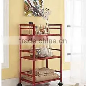 Living Room Garage 4 Tier Storage Shelves Rack thumbnail-1