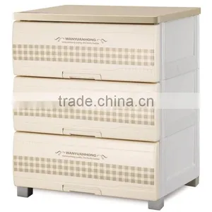 Decrative Sturdy 3 Drawer Closet/Office Furniture Storage Cabinet thumbnail-1
