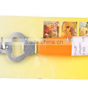 Stainless Steel Wall Mount Bottle Opener With Plastic Handle thumbnail-1