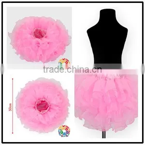 Romantic Pink Girl Tutu Skirt Childrens Boutique Clothes Wholesale Price Pettiskirt Wedding Dress For Toddler Infant thumbnail-1