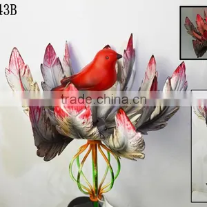 Free Sample 2017 New Design Solar Led Light Garden Wind Spinner for Atlanta Show thumbnail-6