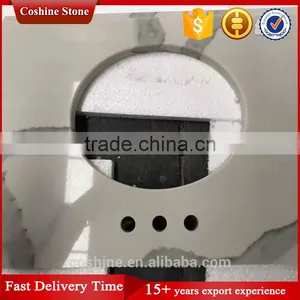 Calacatta White Marble Veins Quartz Countertop Manufacturers thumbnail-1