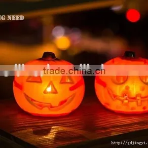 Artificial LED Plastic Pumpkin Lighting for Halloween Decorations thumbnail-6