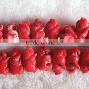Natural Loose Coral Beads thumbnail-1