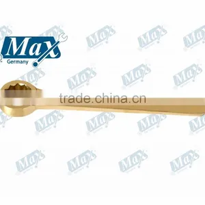 Non Sparking Single Ring Wrench (Spanner) 17 mm thumbnail-1