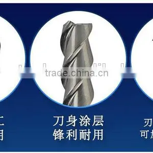 4x6x11x55mm 3 Flute HSS & Aluminium End Mill Cutter CNC Bit Hard End Milling Cutter CNC Milling CNC Tool Drill Bit thumbnail-4