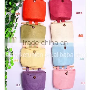 Zakka Fabric Incorporating Multi - Functional Sundries Organizer Color Water Proof Storage Bag Hanging Jewelry thumbnail-1